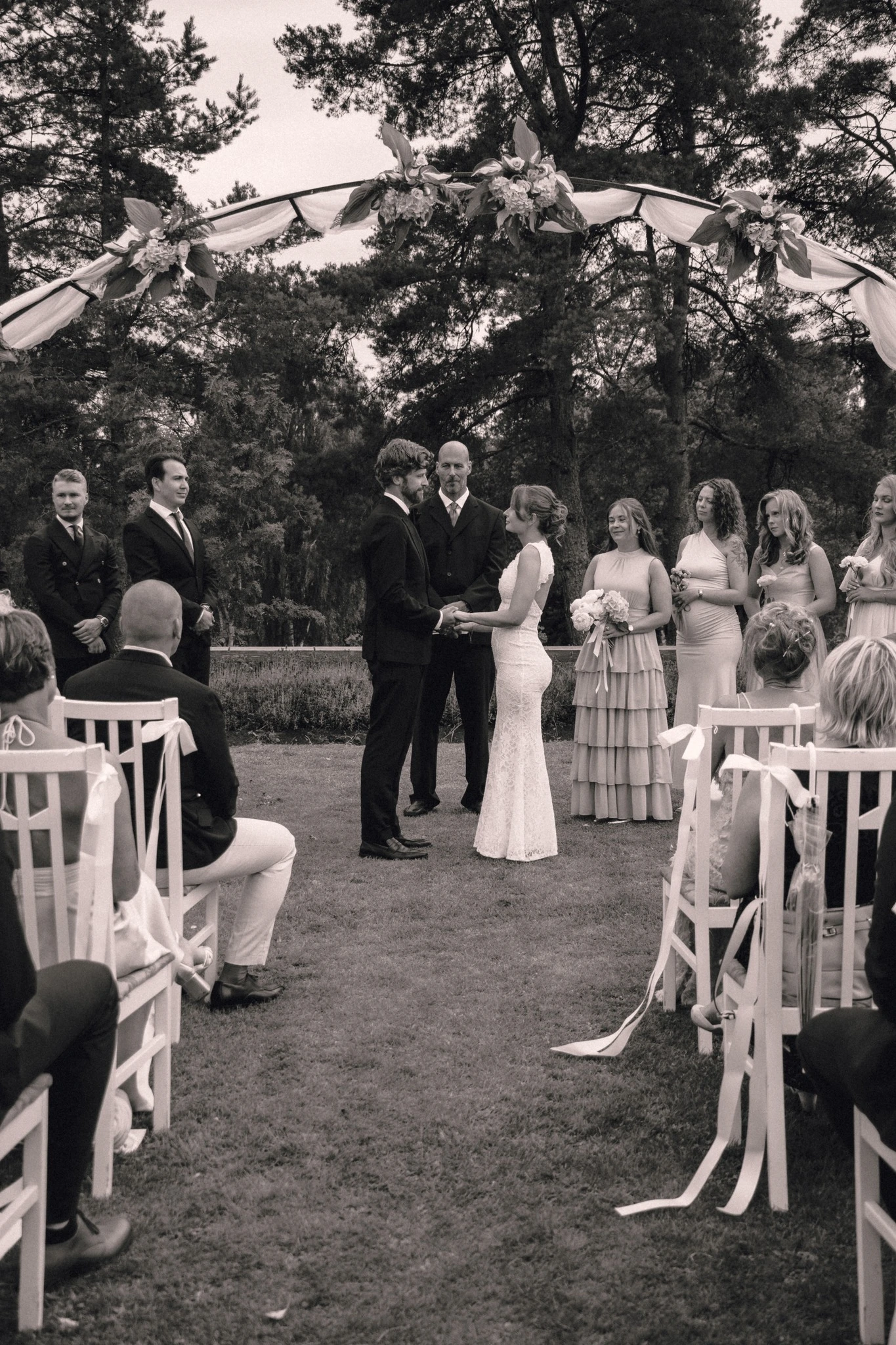 Walking down the aisle